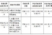 中付支付武漢分公司被罰60萬(wàn)元：未履行盡職調(diào)查義務(wù)和有關(guān)風(fēng)險(xiǎn)管理措施