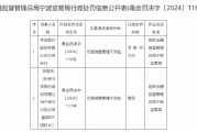 平安銀行寧波分行被罰30萬(wàn)元：因代理銷(xiāo)售管理不到位