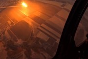 烏克蘭空軍司令部官員公布畫面：烏軍出動“幻影-2000”戰(zhàn)機擊落俄導彈