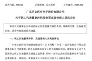 樂(lè)心醫(yī)療黃林香清空任職，原監(jiān)事會(huì)成員吳蓉任新財(cái)務(wù)總監(jiān)