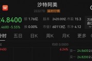 中東股市大跌，沙特阿美暴跌900億美元！