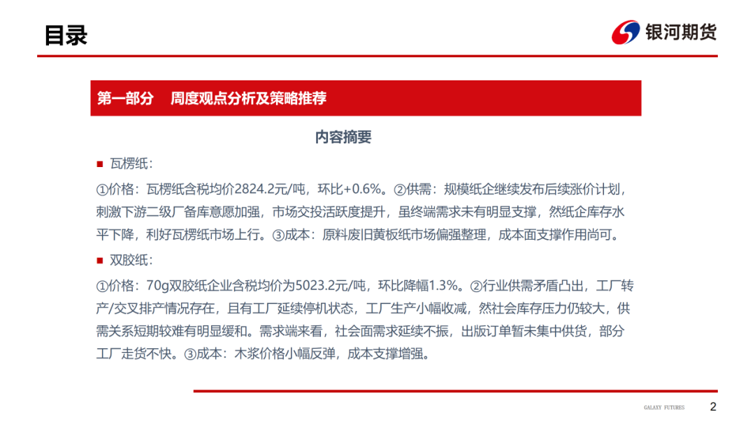 【造紙周報(bào)】瓦楞紙走貨快，需求慣性仍在 雙膠紙高庫(kù)存，市場(chǎng)依舊悲觀