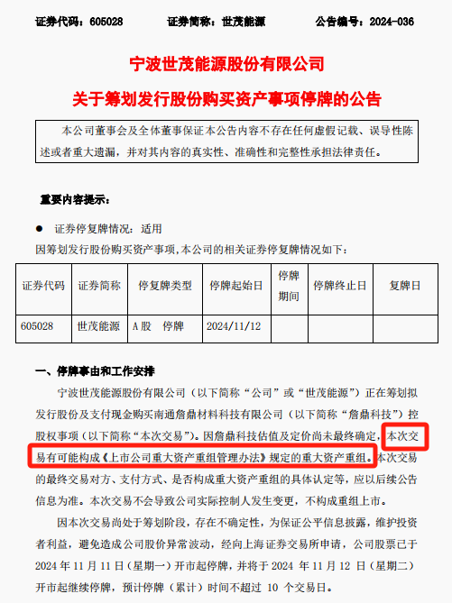 提前大漲！A股重組又來(lái)了