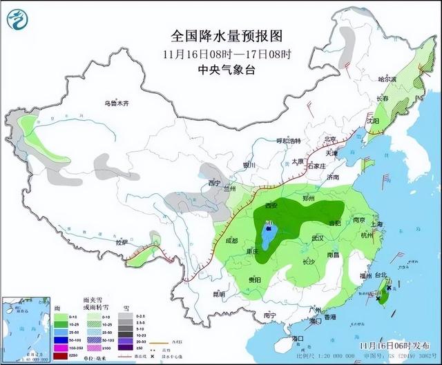 冷冷冷！大風(fēng)＋降溫都來了！全國(guó)冰凍線進(jìn)程圖出爐，這些地方雨雪天氣持續(xù)在線