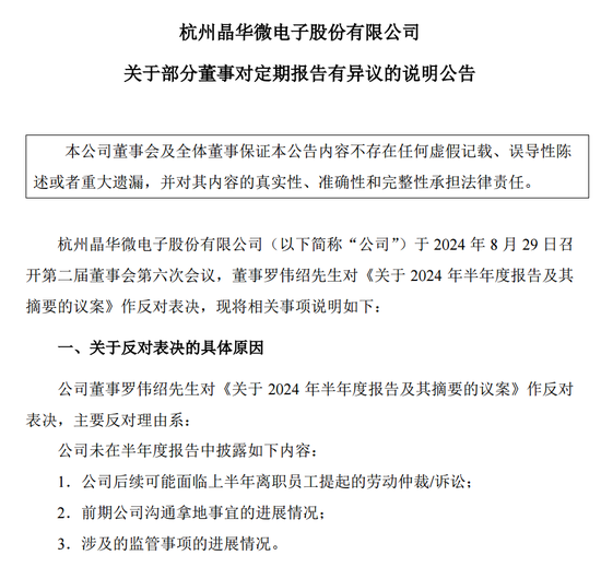 涉嫌信披違法違規(guī)！知名芯片股晶華微，被立案！