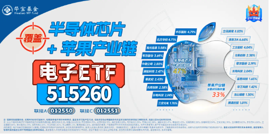 華為高端手機(jī)降價(jià)！半導(dǎo)體+消費(fèi)電子共舞，電子ETF（515260）盤中漲逾1%，寒武紀(jì)-U漲超6%