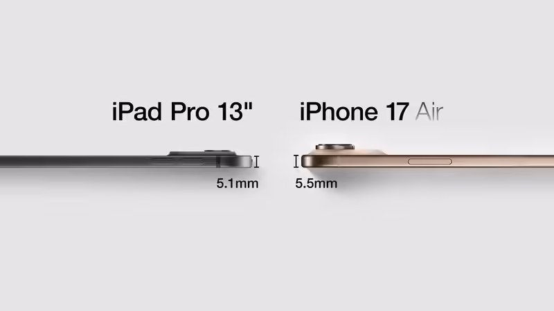 5.5mm！蘋(píng)果最薄iPhone 17 Air將接棒Plus機(jī)型，有望引爆手機(jī)新風(fēng)尚