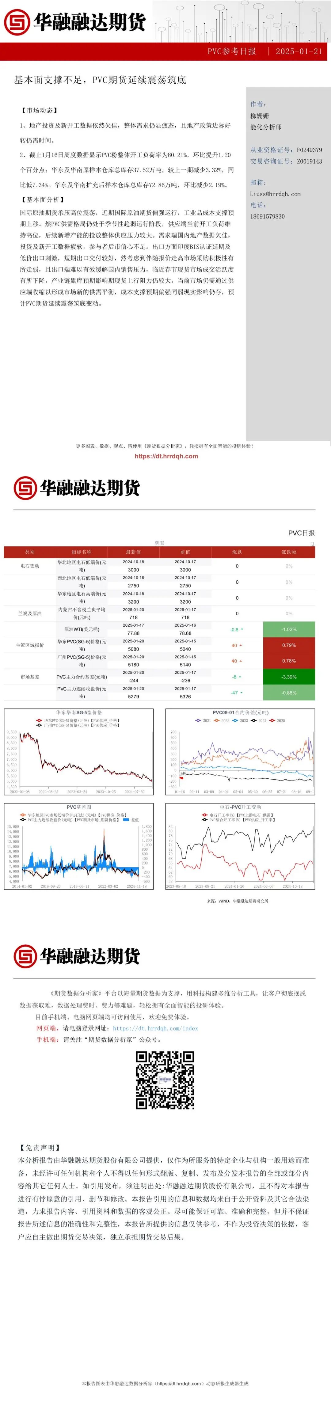 基本面支撐不足，PVC期貨延續(xù)震蕩筑底