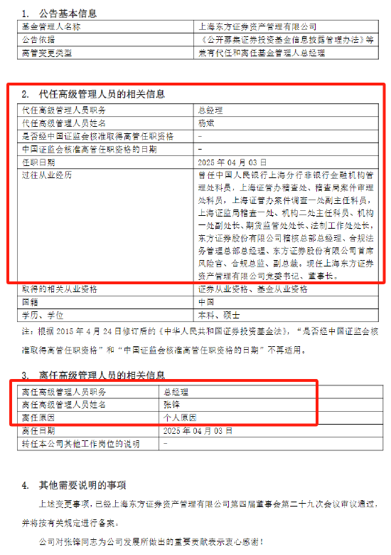 東方紅資管總經(jīng)理張鋒，黯然離職的背后