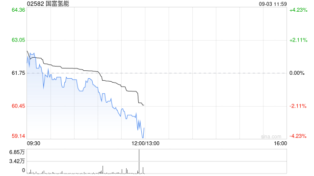 國富氫能因認(rèn)股權(quán)證獲行使發(fā)行8.6萬股