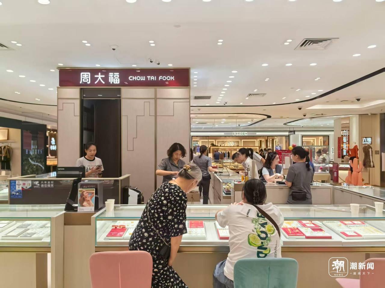 一顆轉(zhuǎn)運(yùn)珠漲了500元，多個黃金品牌掀起新一輪漲價潮
